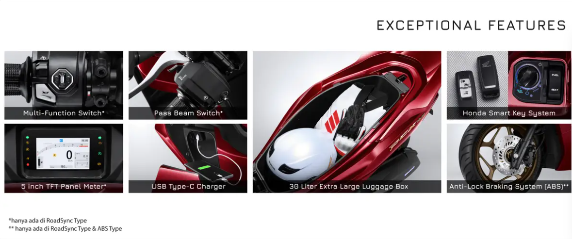 Spacious Underseat Storage And Smart Key System with Anti-Theft Alarm